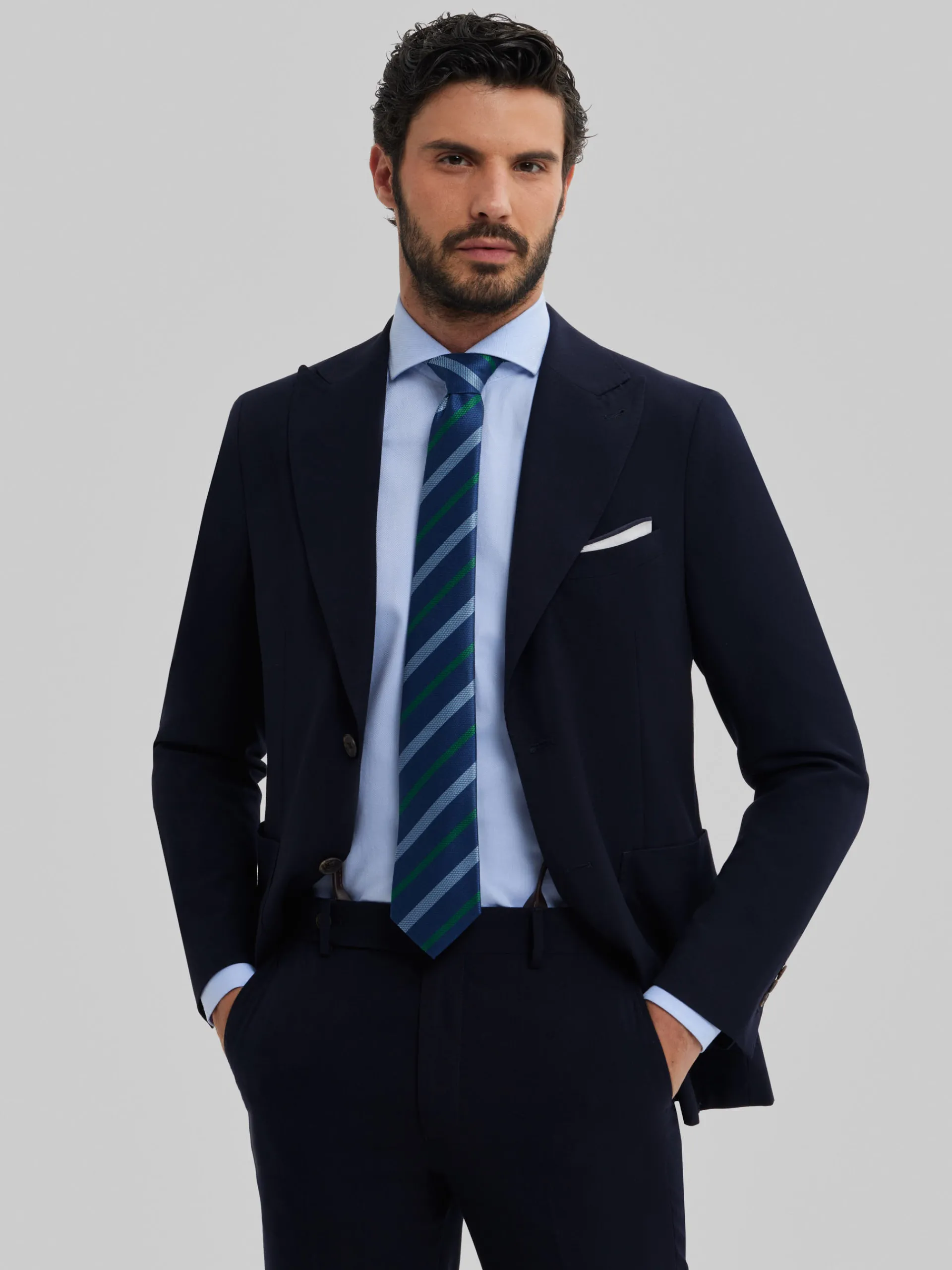 Hombre Alvaro Moreno AMERICANA CAPO PLAIN