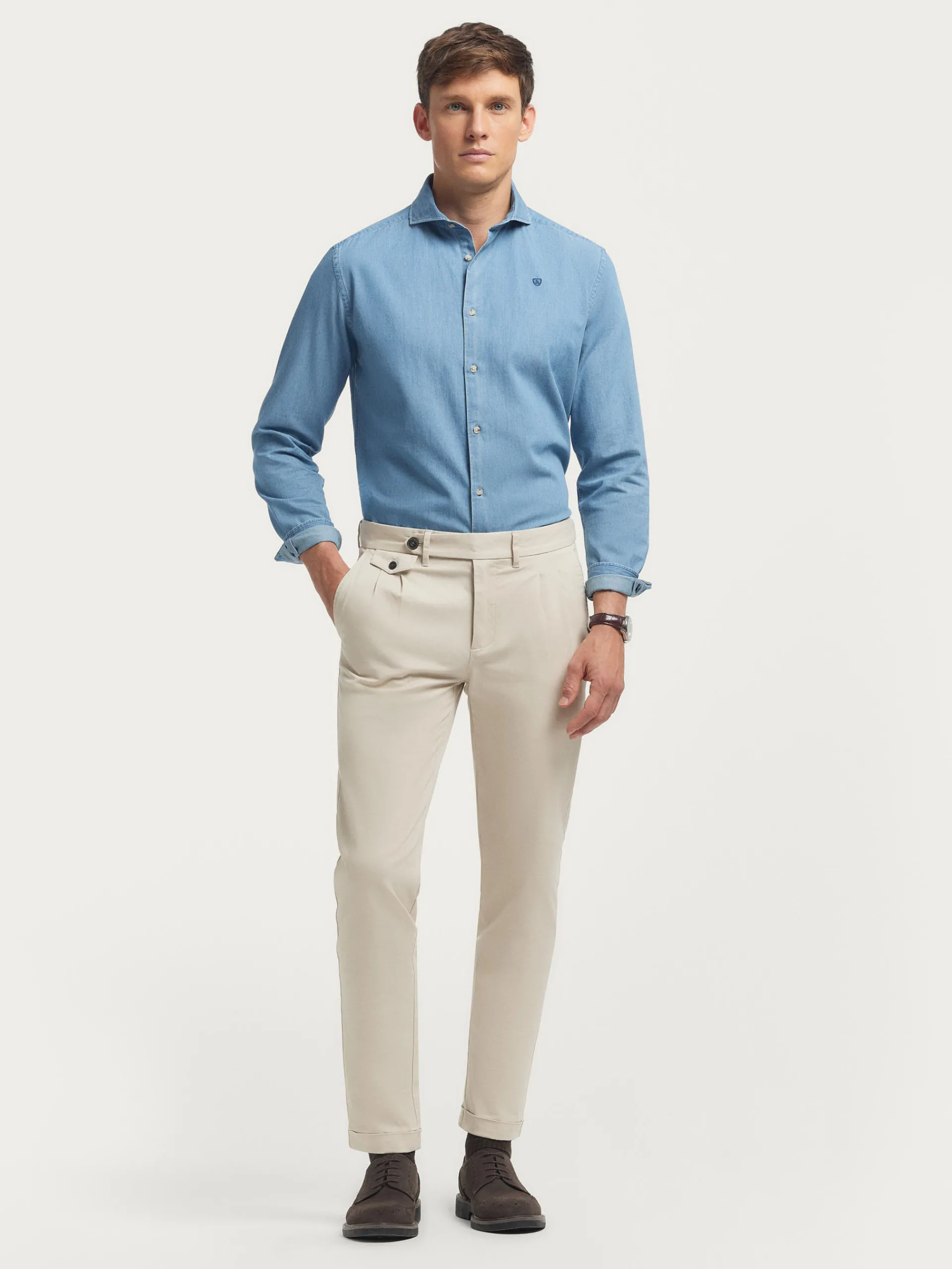 Hombre Alvaro Moreno CAMISA DENIM JACK