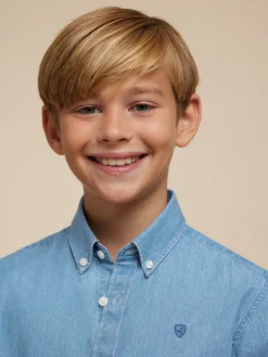 Alvaro Moreno CAMISA DENIM KIDS