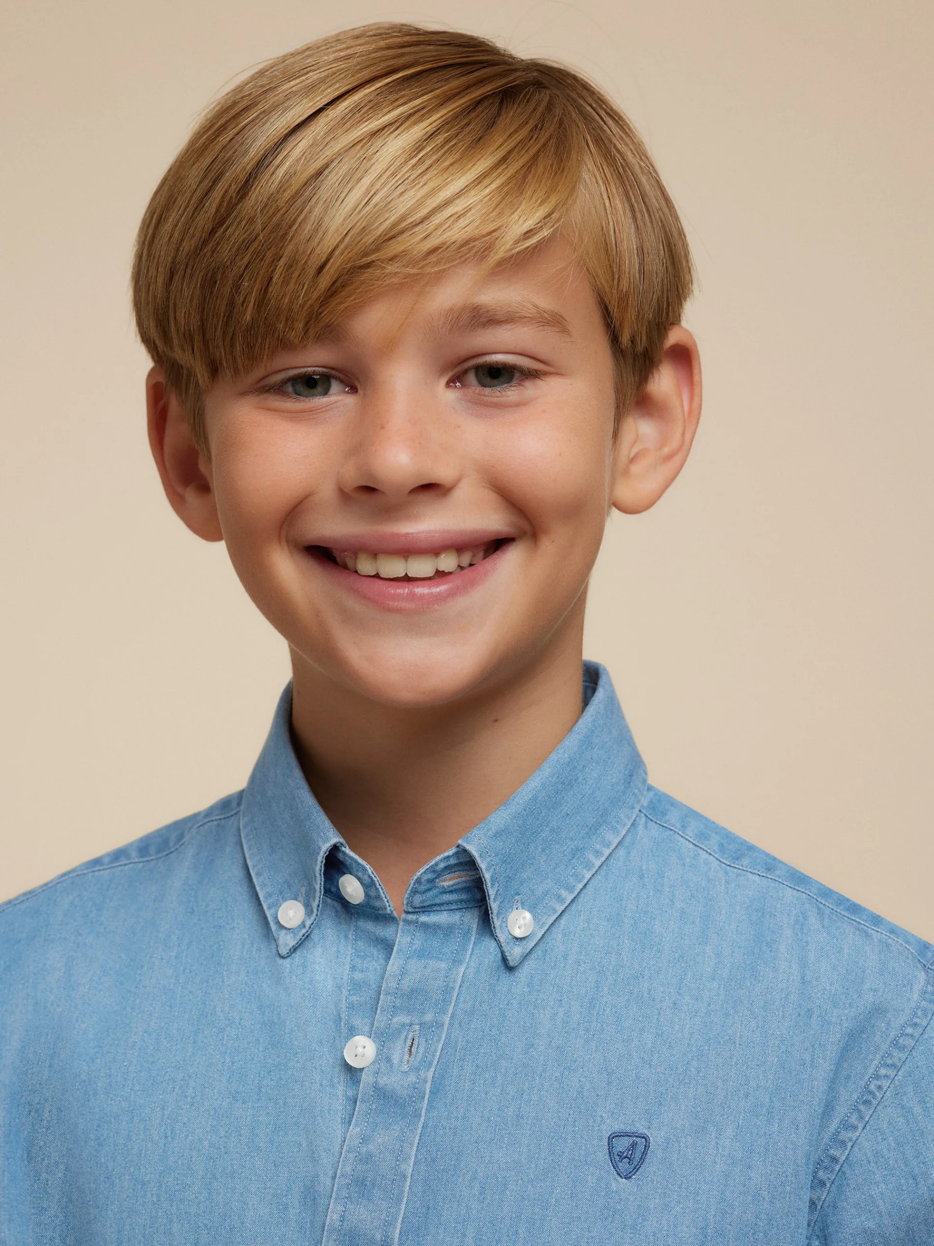 Alvaro Moreno CAMISA DENIM KIDS