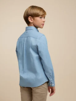 Alvaro Moreno CAMISA DENIM KIDS