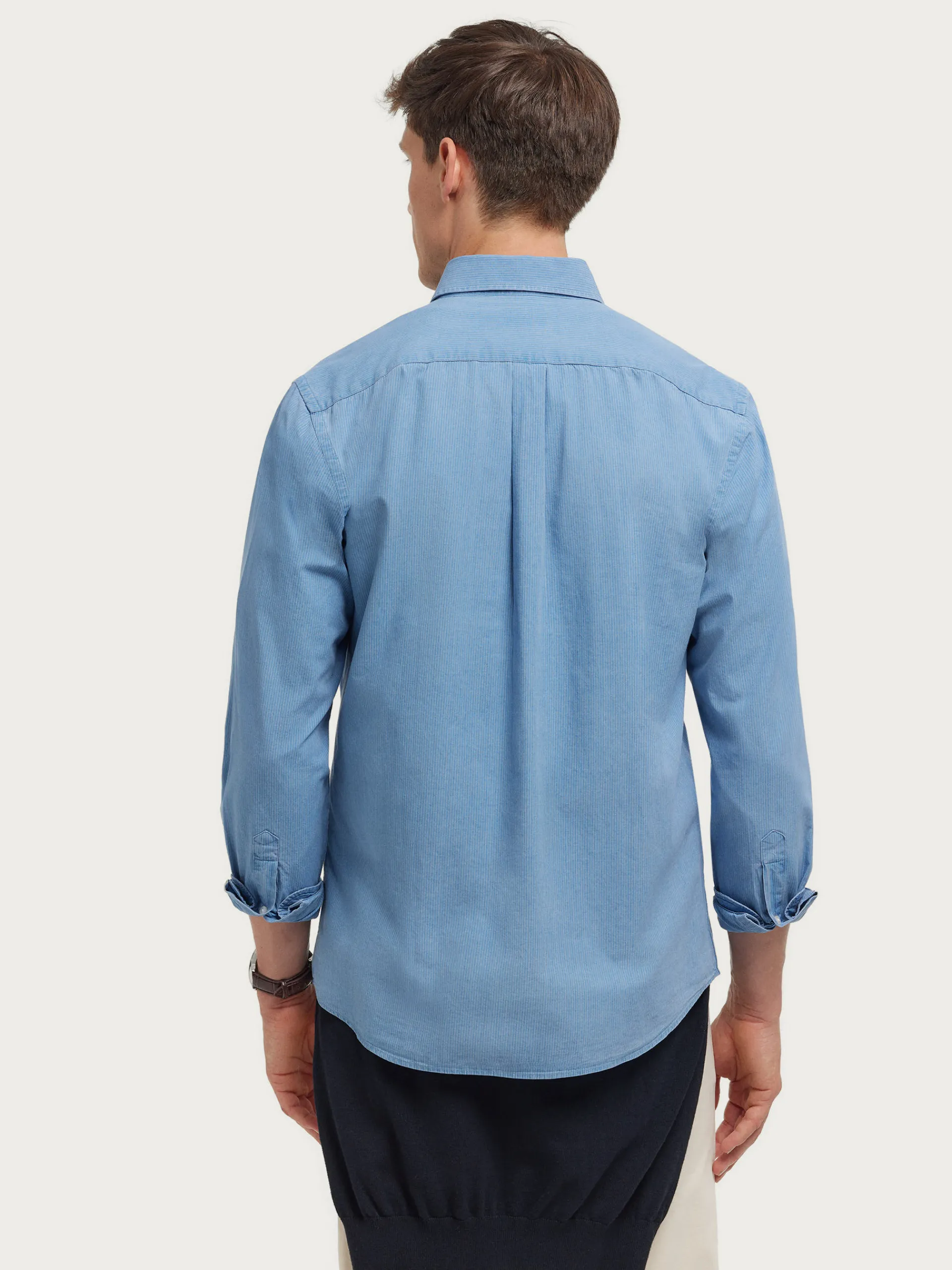 Hombre Alvaro Moreno CAMISA DENIM RAYAS