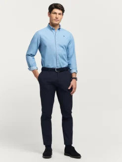 Hombre Alvaro Moreno CAMISA DENIM SLUB