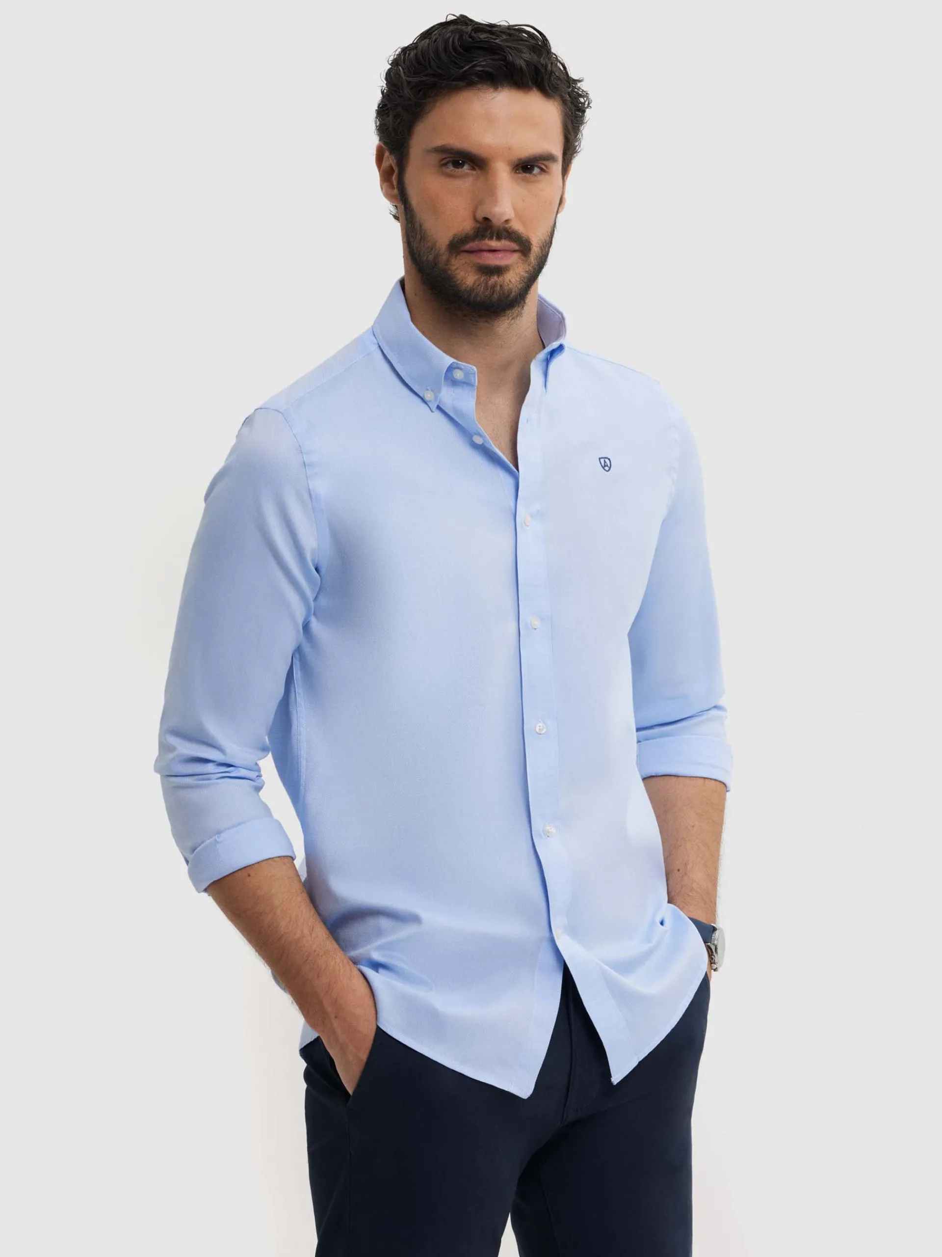 Hombre Alvaro Moreno CAMISA ESTRUCTURA DUTTON