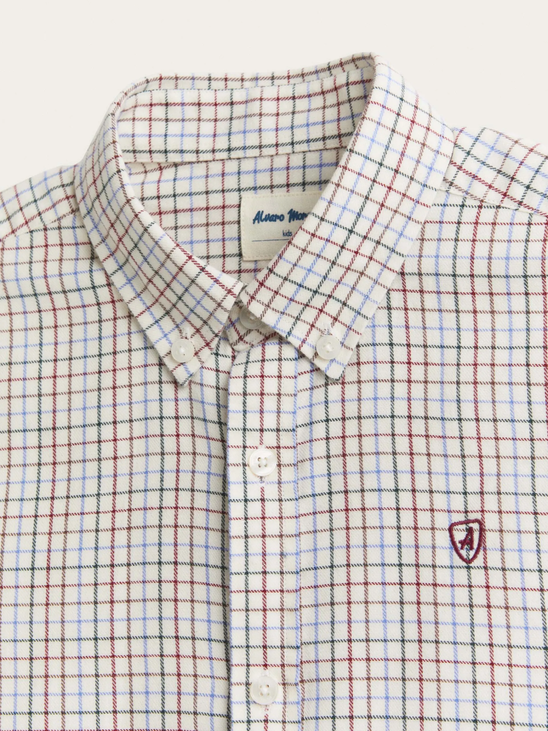 Alvaro Moreno CAMISA FLANNEL CHECKS KIDS
