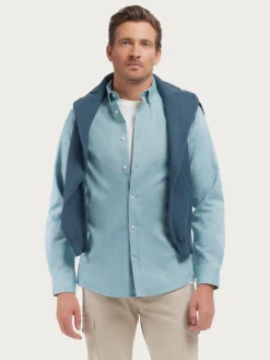 Hombre Alvaro Moreno CAMISA FLANNEL TWILL
