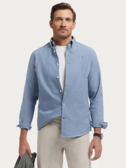 Hombre Alvaro Moreno CAMISA FLANNEL TWILL