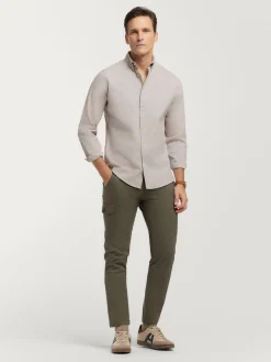 Hombre Alvaro Moreno CAMISA FLANNEL TWILL