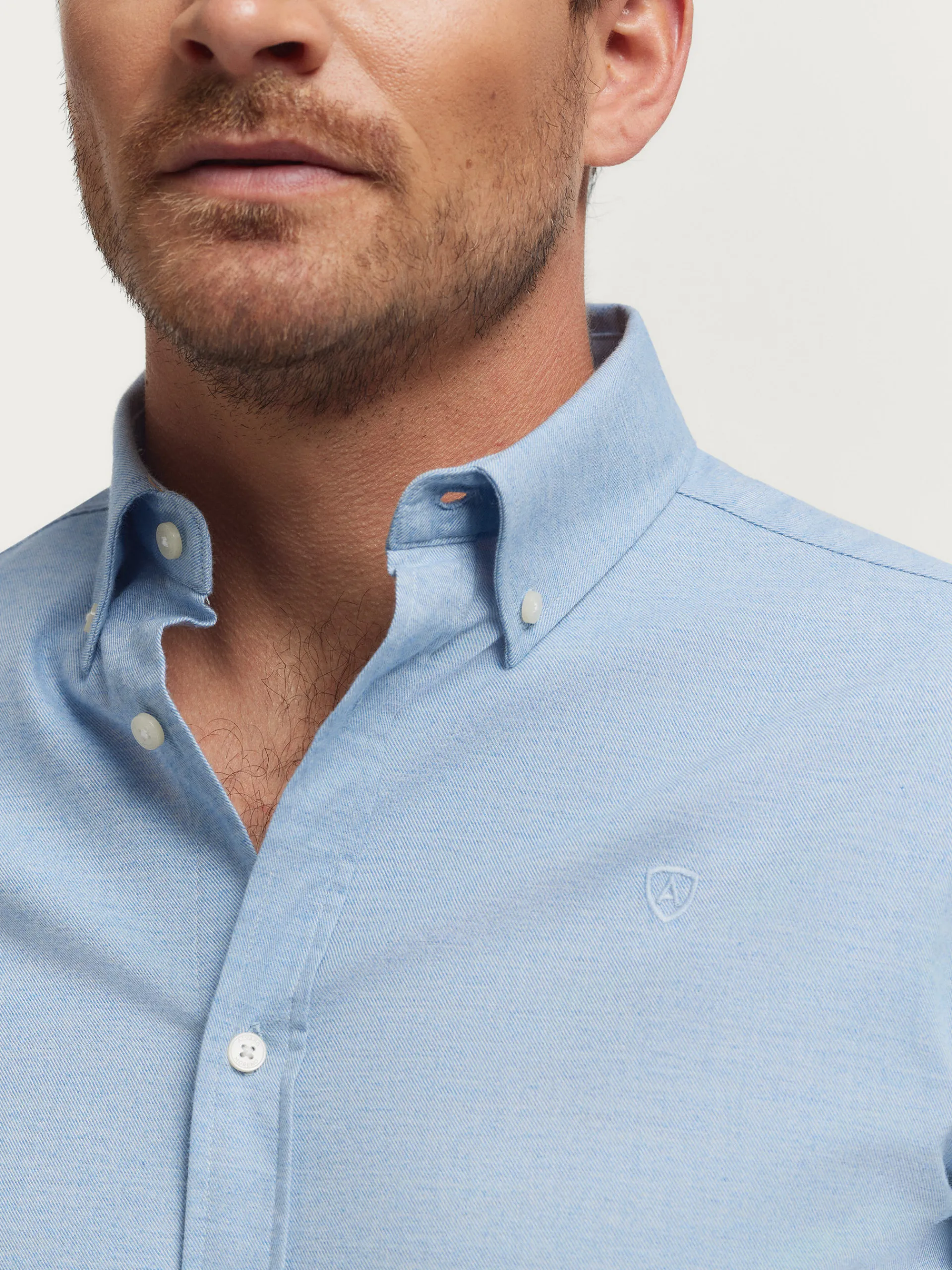 Hombre Alvaro Moreno CAMISA FLANNEL TWILL
