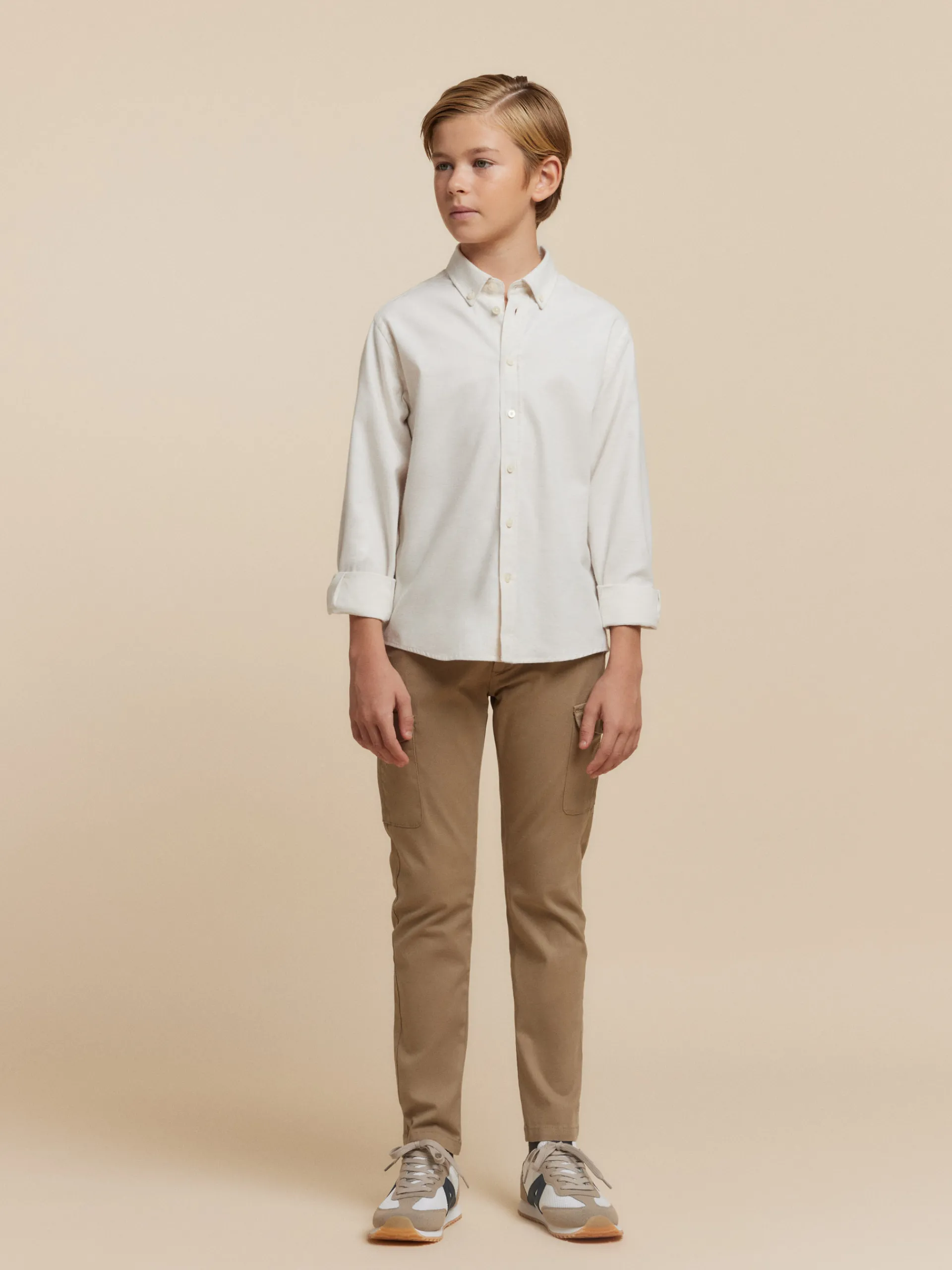 Alvaro Moreno CAMISA FLANNEL TWILL KIDS