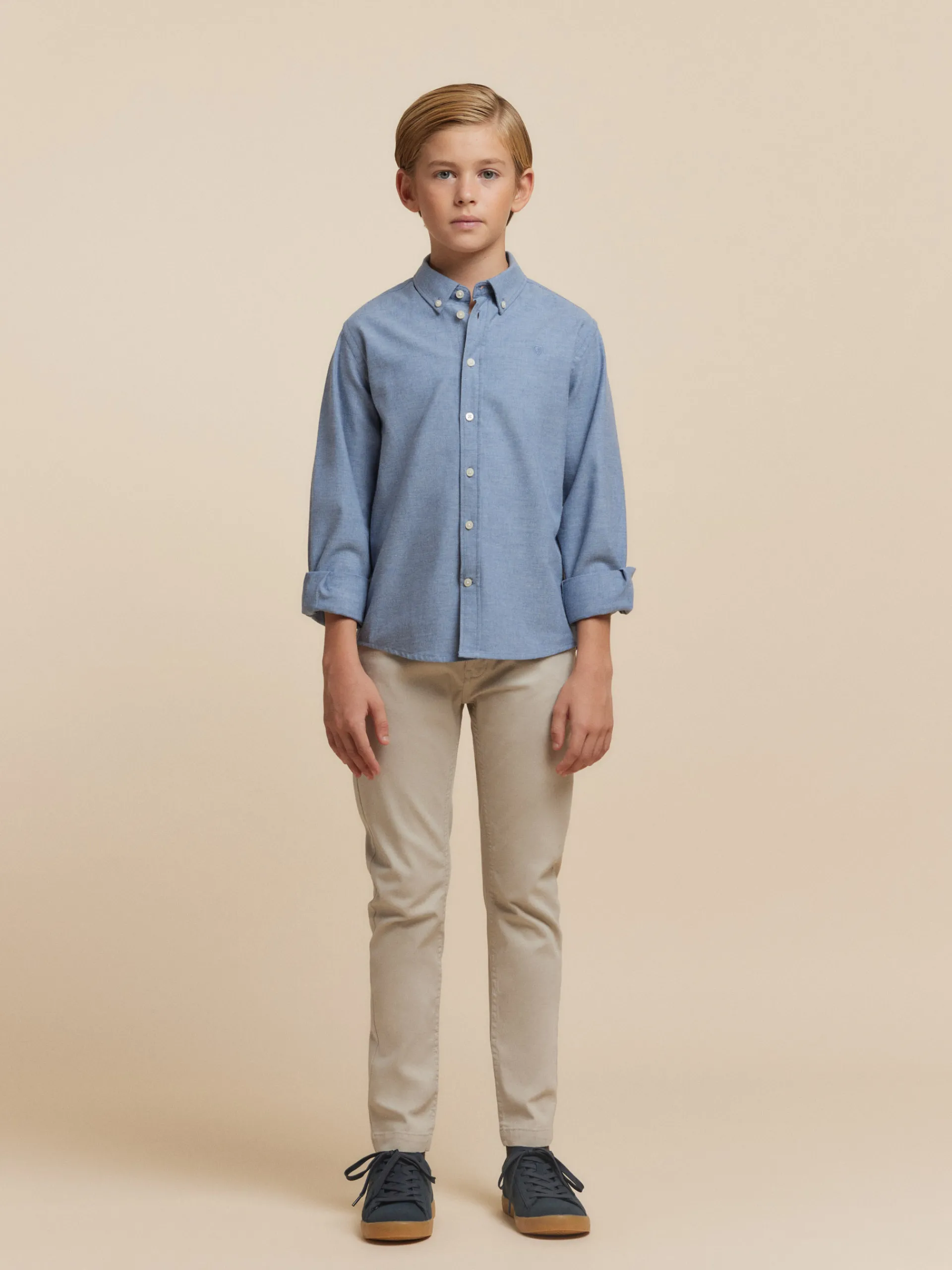 Alvaro Moreno CAMISA FLANNEL TWILL KIDS
