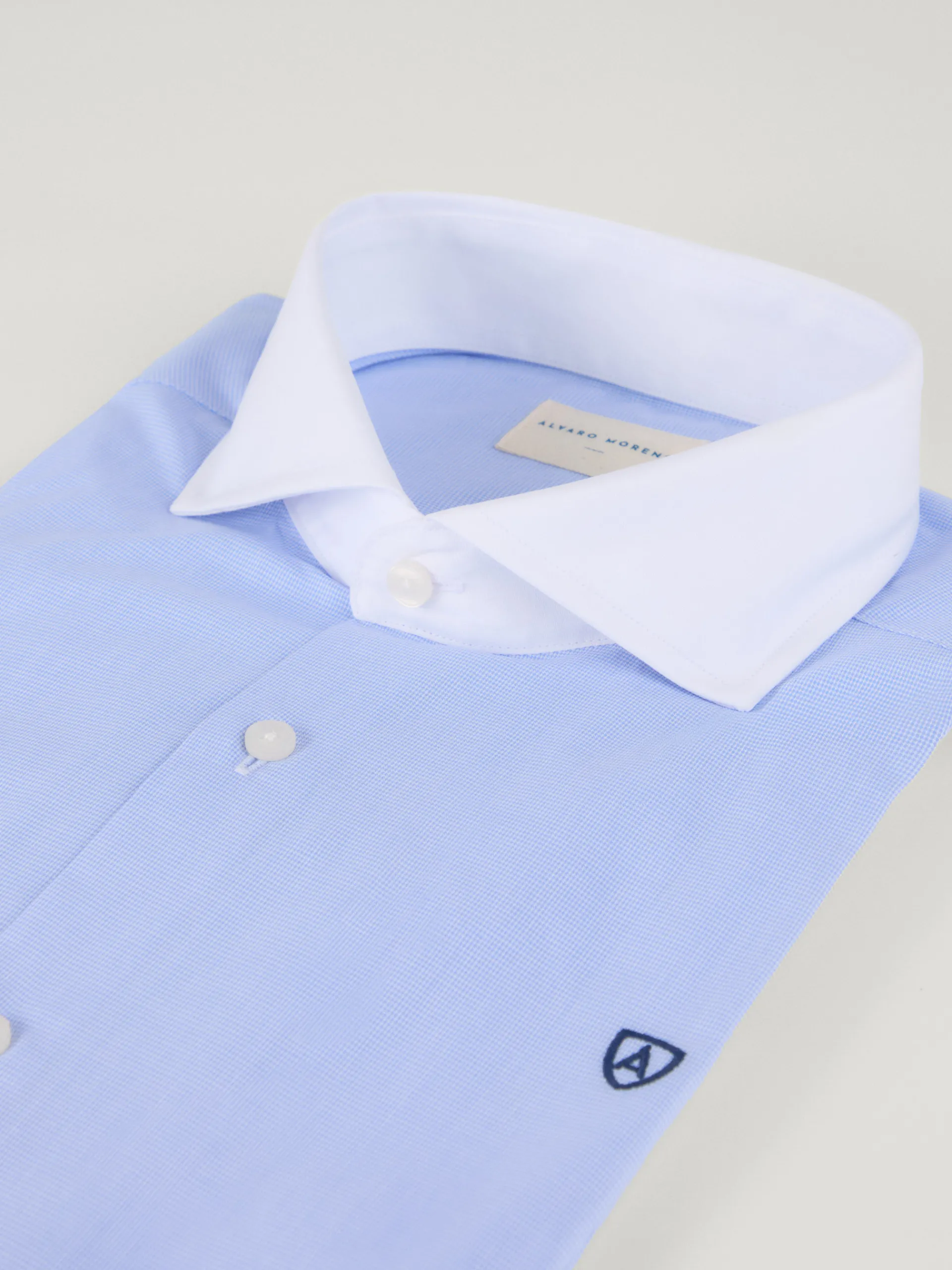 Hombre Alvaro Moreno CAMISA MICRO C. BLANCO