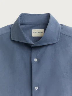 Hombre Alvaro Moreno CAMISA MICROPANA JACK AZUL