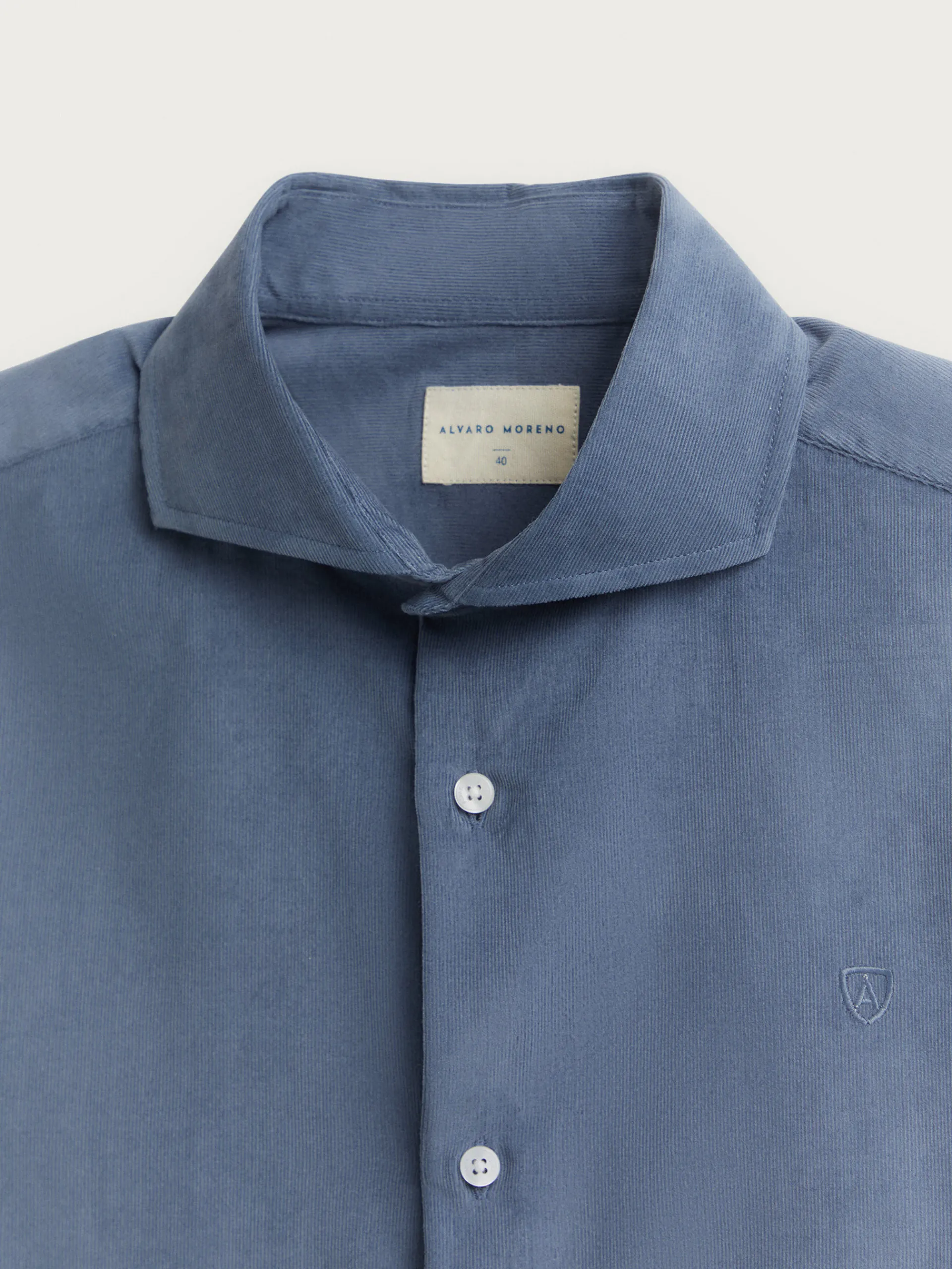 Hombre Alvaro Moreno CAMISA MICROPANA JACK AZUL
