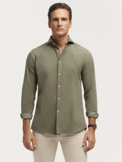 Hombre Alvaro Moreno CAMISA MICROPANA JACK VERDE