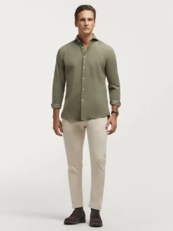 Hombre Alvaro Moreno CAMISA MICROPANA JACK VERDE