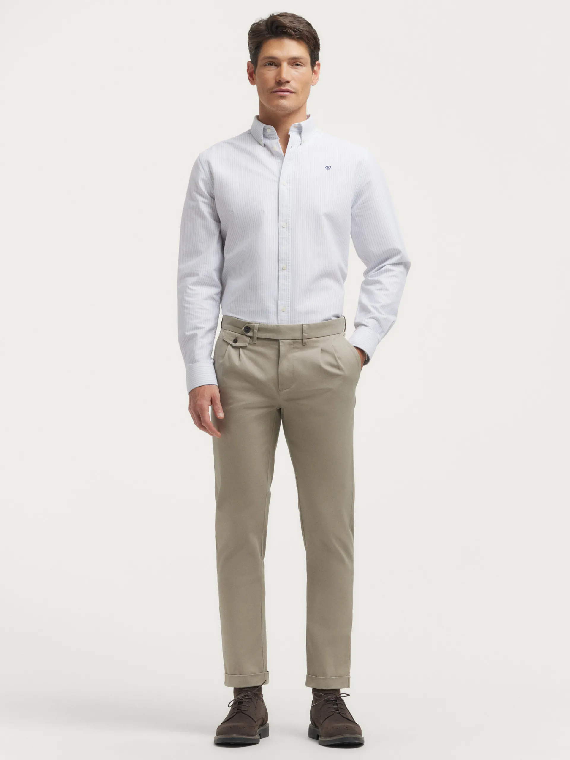 Hombre Alvaro Moreno CAMISA OXFORD ASTON