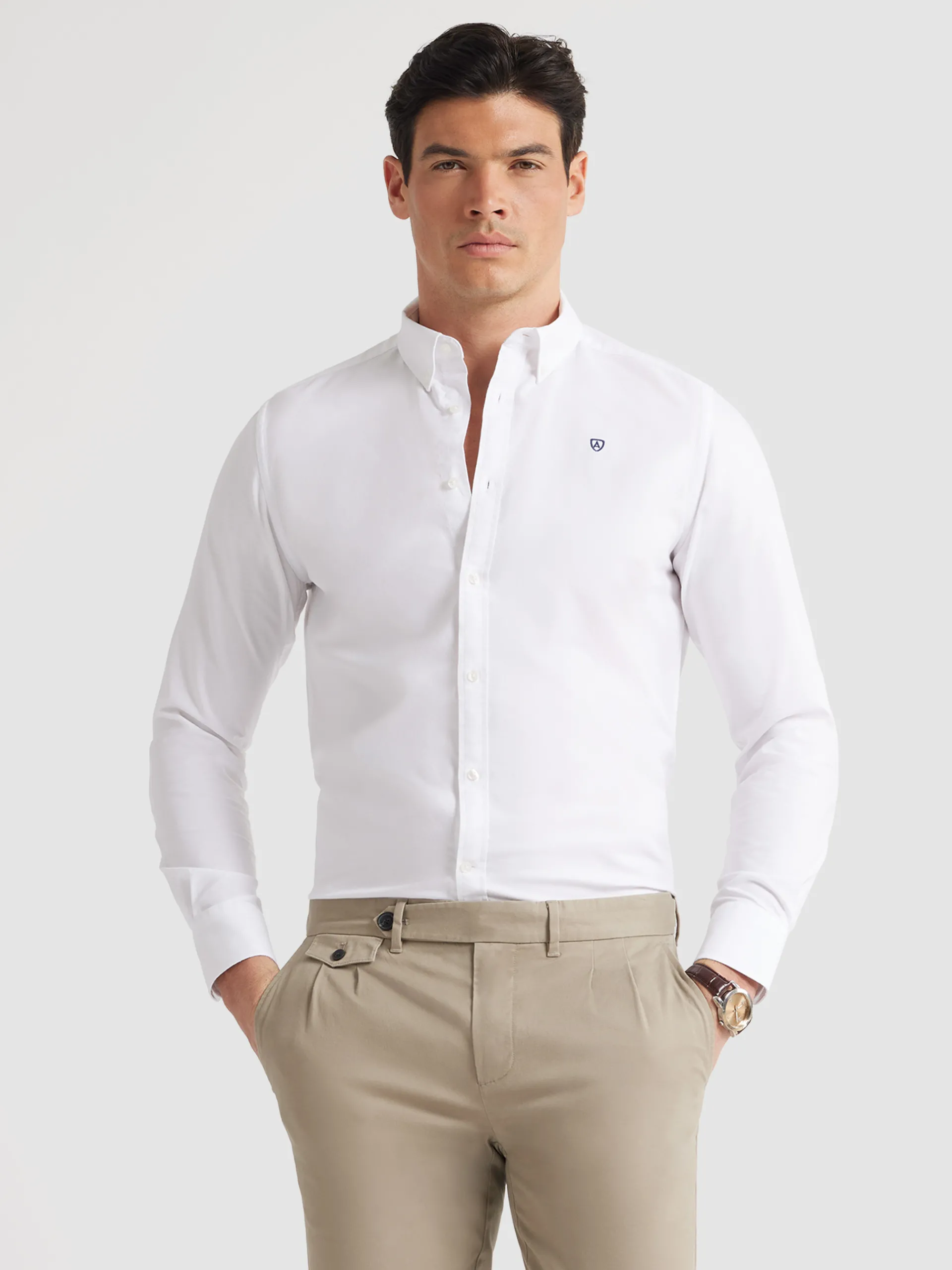 Hombre Alvaro Moreno CAMISA OXFORD BASIC