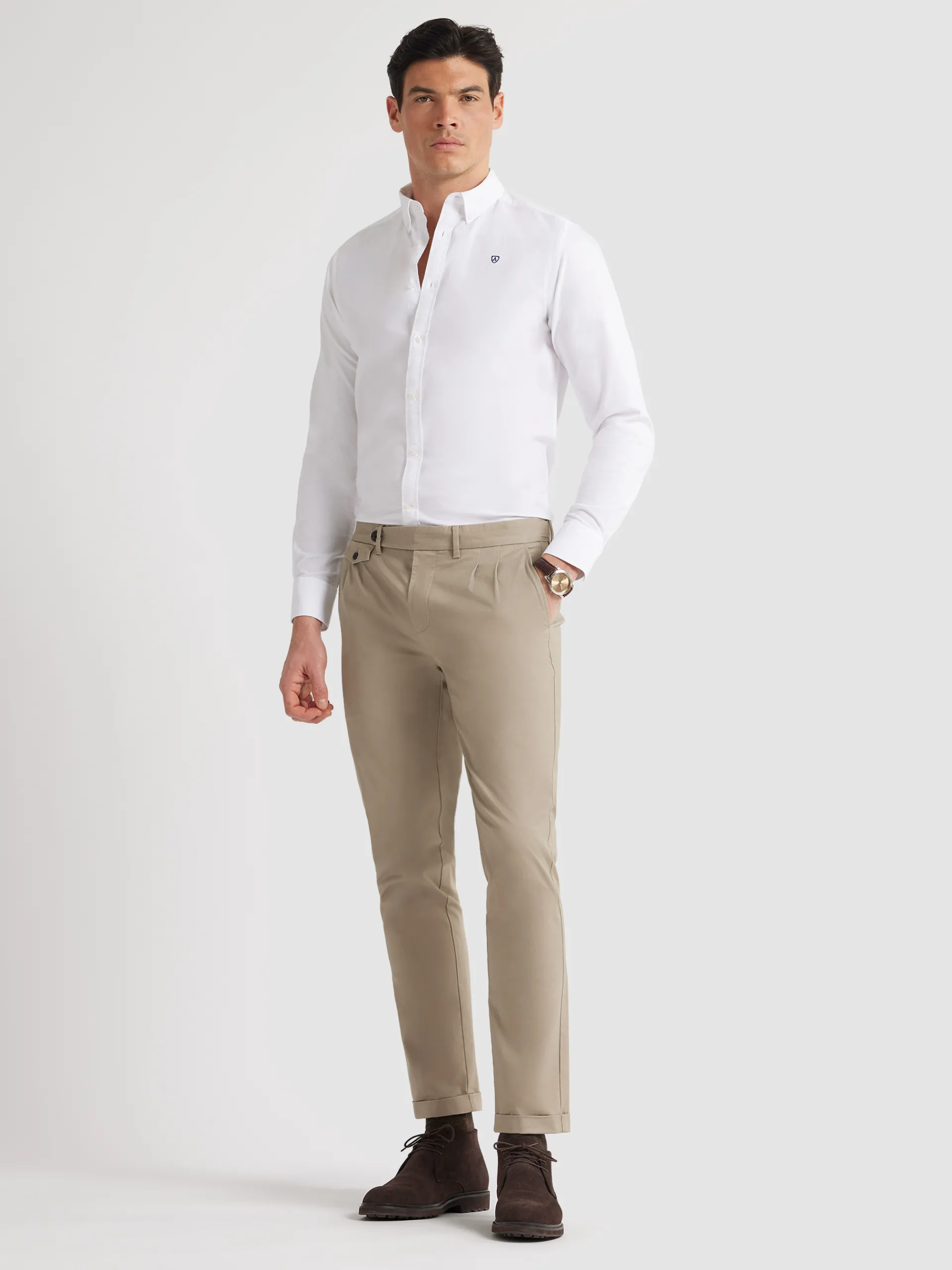 Hombre Alvaro Moreno CAMISA OXFORD BASIC