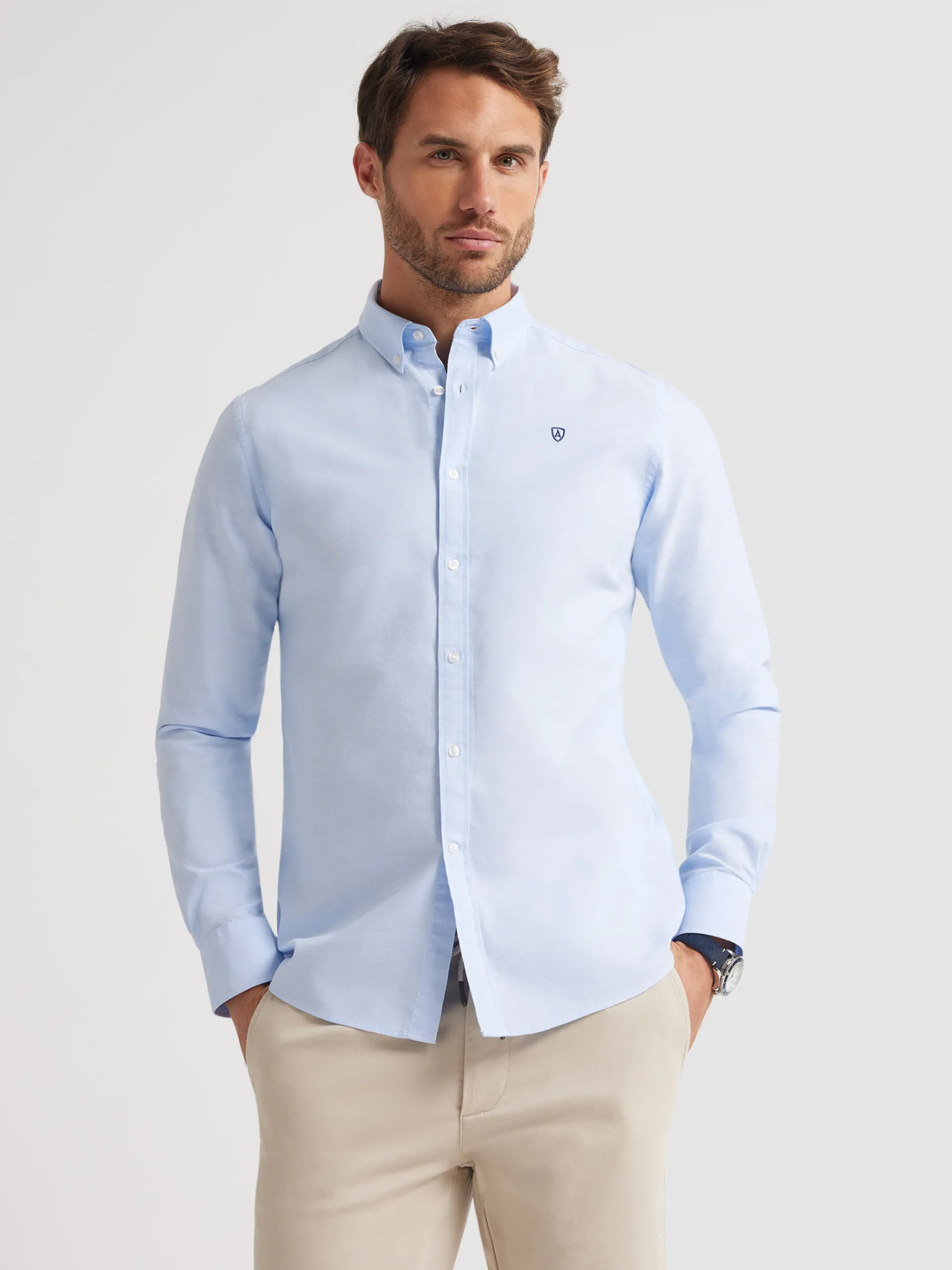 Hombre Alvaro Moreno CAMISA OXFORD BASIC