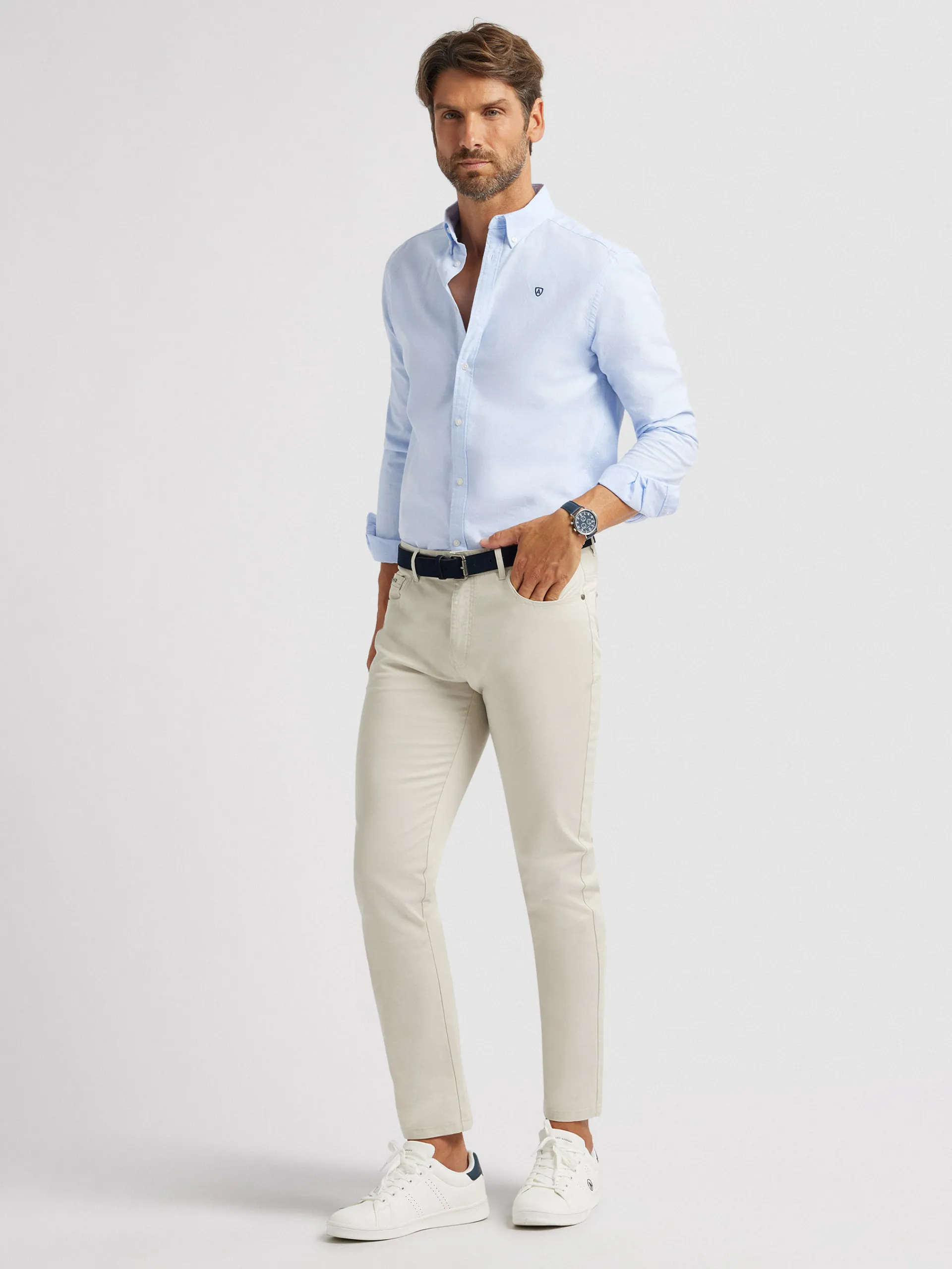 Hombre Alvaro Moreno CAMISA OXFORD BASIC