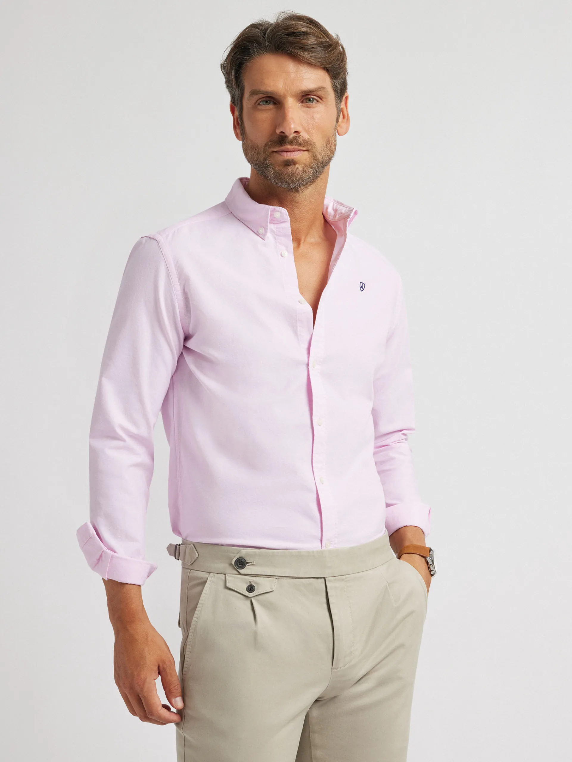 Hombre Alvaro Moreno CAMISA OXFORD BASIC