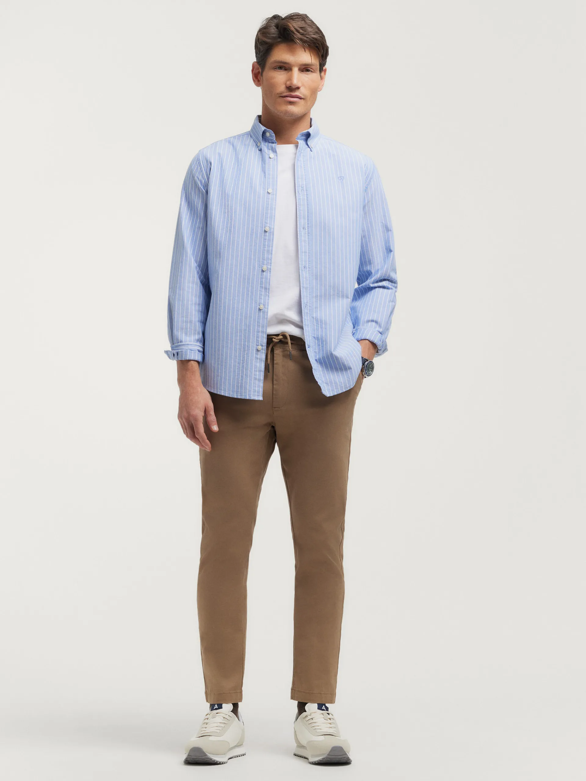 Hombre Alvaro Moreno CAMISA OXFORD CLUB