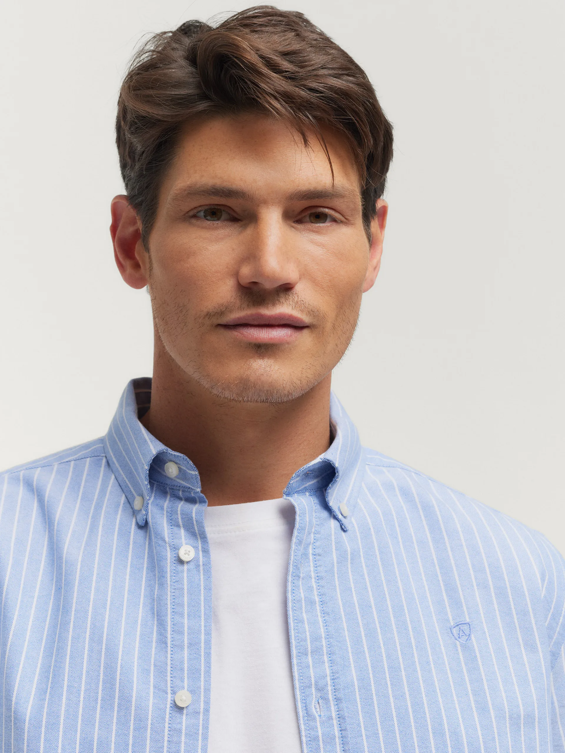 Hombre Alvaro Moreno CAMISA OXFORD CLUB