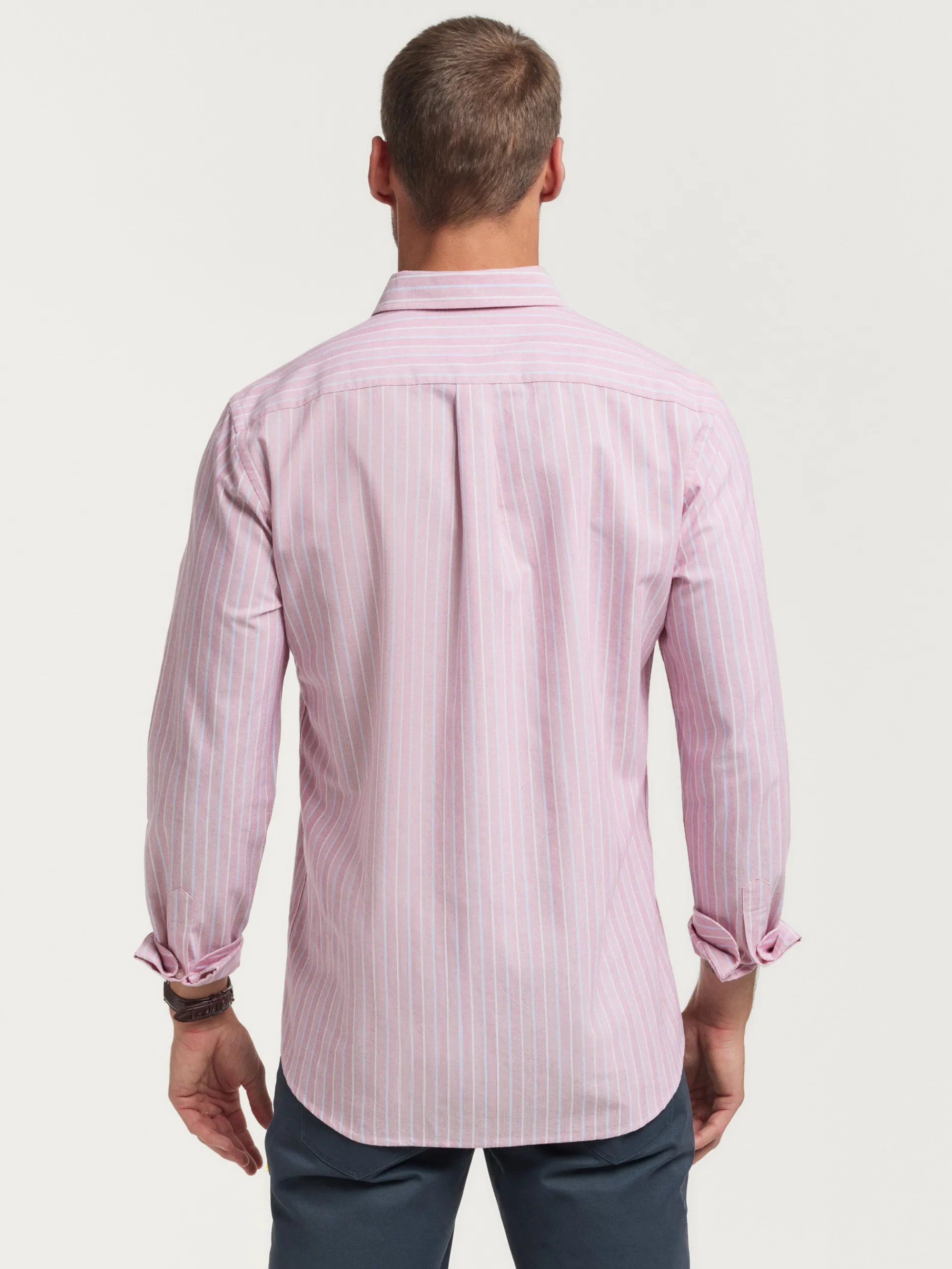Hombre Alvaro Moreno CAMISA OXFORD FANCY STR