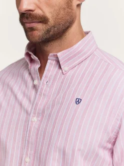 Hombre Alvaro Moreno CAMISA OXFORD FANCY STR