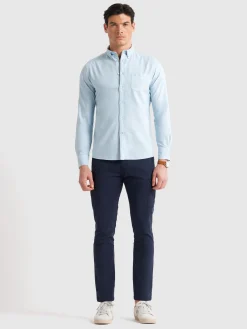Hombre Alvaro Moreno CAMISA OXFORD POCKET DYE