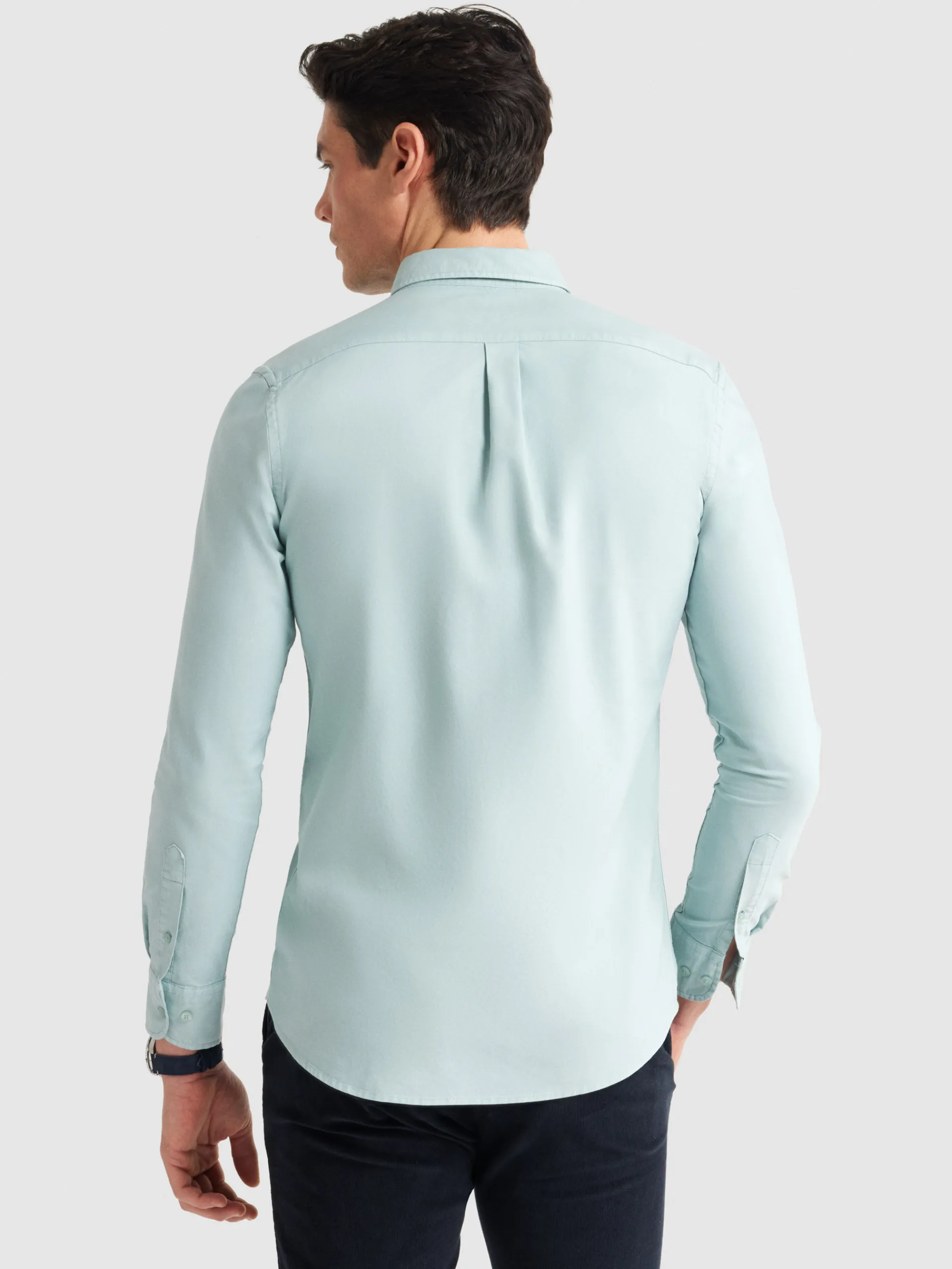 Hombre Alvaro Moreno CAMISA OXFORD POCKET DYE