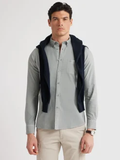 Hombre Alvaro Moreno CAMISA OXFORD POCKET DYE