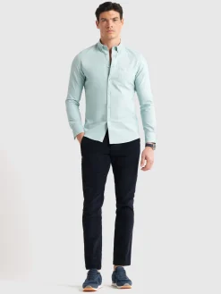 Hombre Alvaro Moreno CAMISA OXFORD POCKET DYE