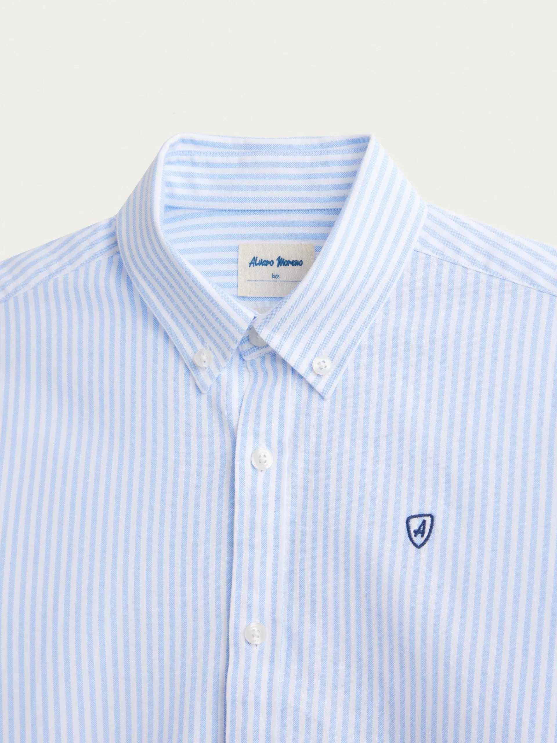 Alvaro Moreno CAMISA OXFORD RAYAS KIDS