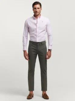 Hombre Alvaro Moreno CAMISA OXFORD RAYAS