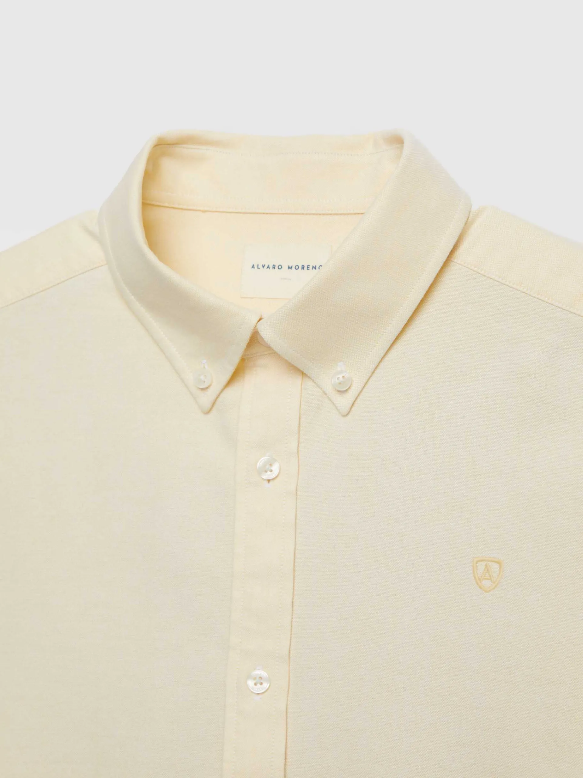 Hombre Alvaro Moreno CAMISA OXFORD SOLID