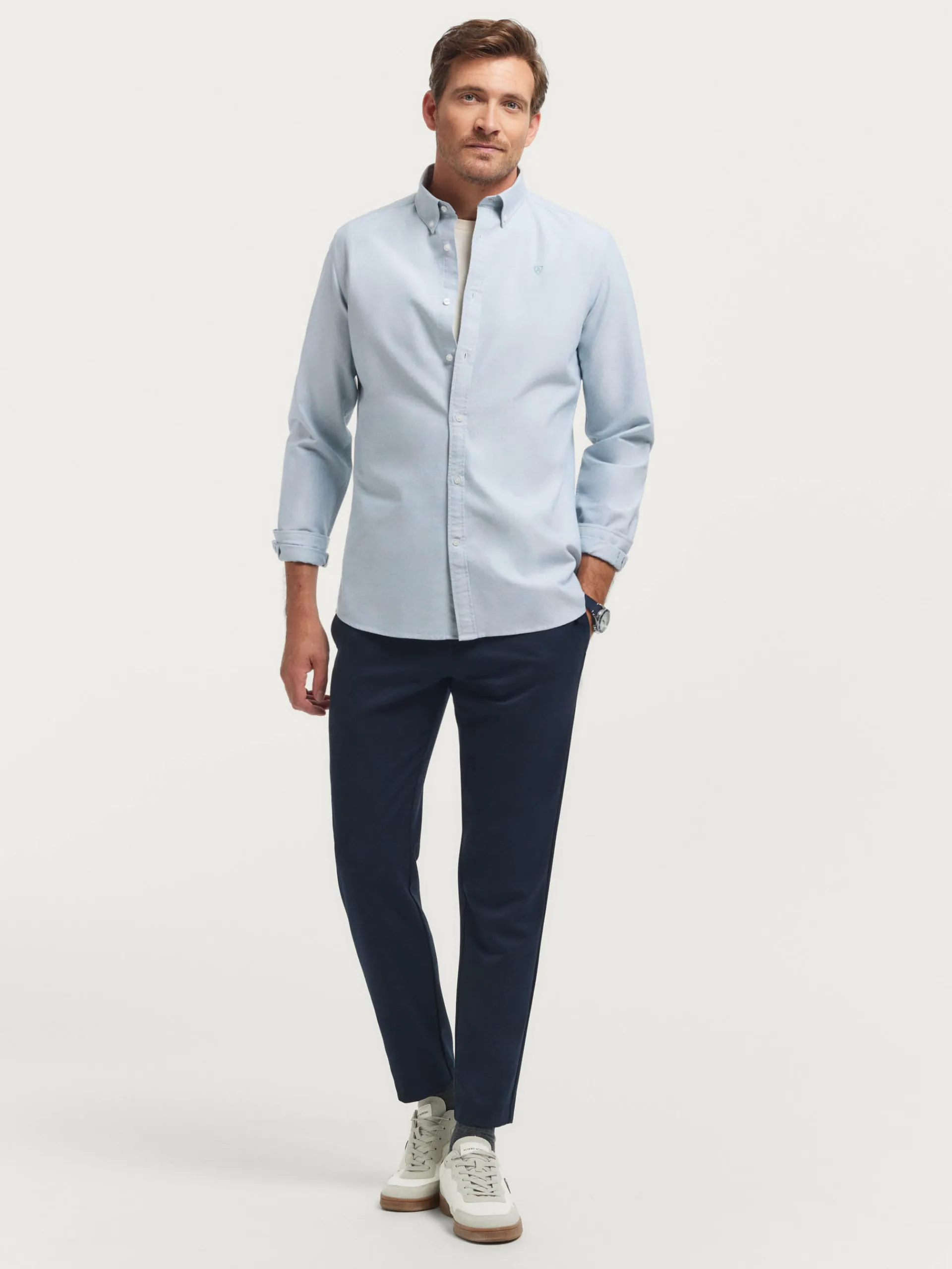 Hombre Alvaro Moreno CAMISA OXFORD SOLID