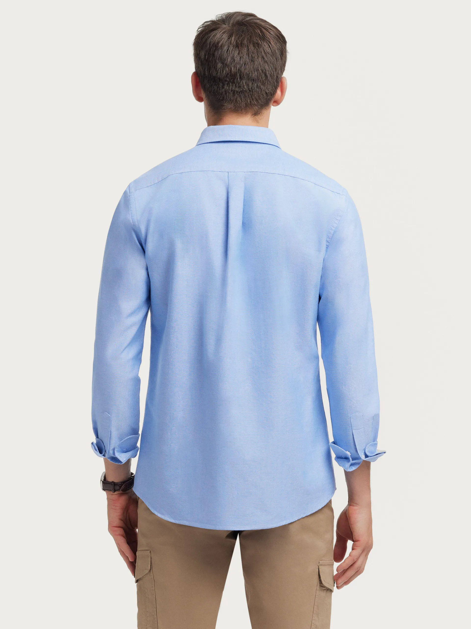 Hombre Alvaro Moreno CAMISA OXFORD SOLID
