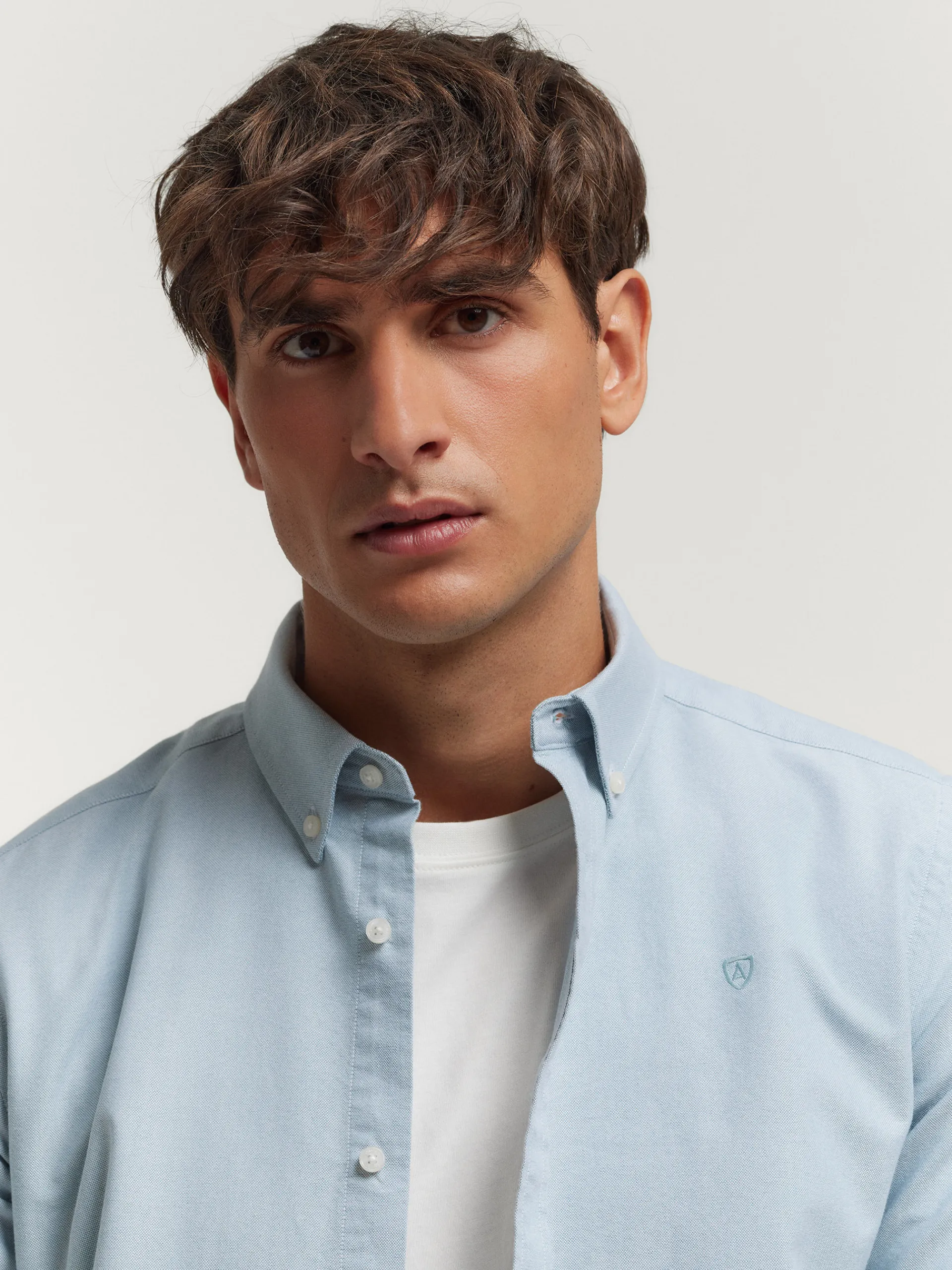 Hombre Alvaro Moreno CAMISA OXFORD SOLID
