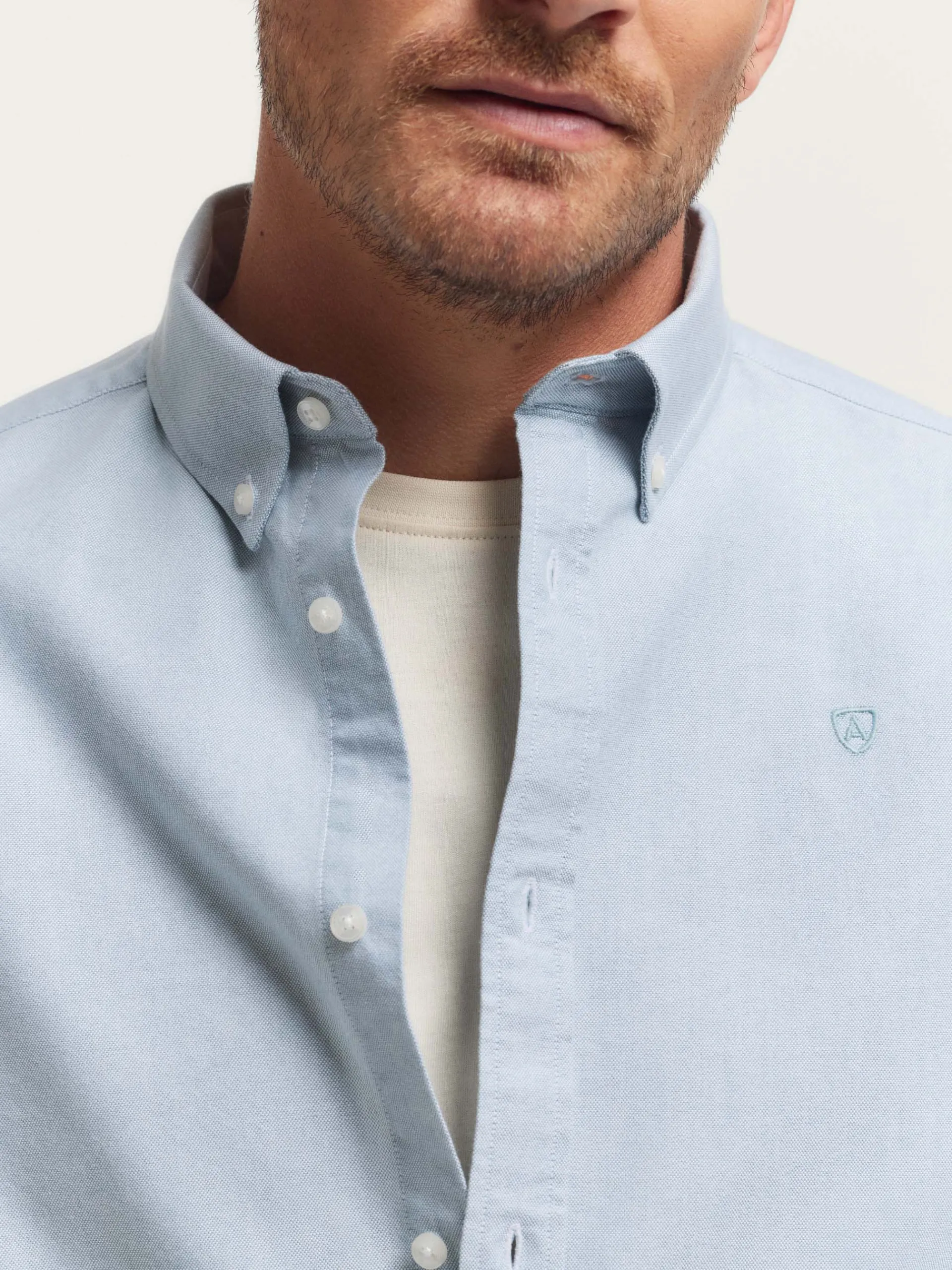 Hombre Alvaro Moreno CAMISA OXFORD SOLID