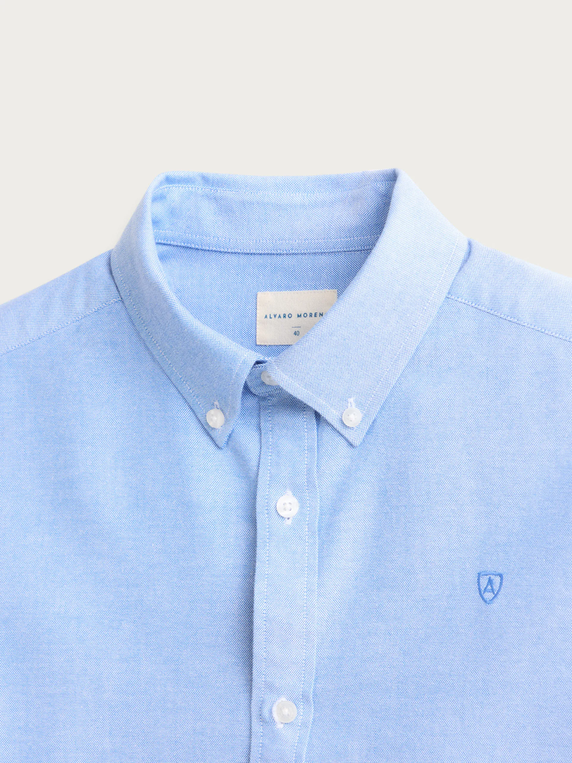 Hombre Alvaro Moreno CAMISA OXFORD SOLID