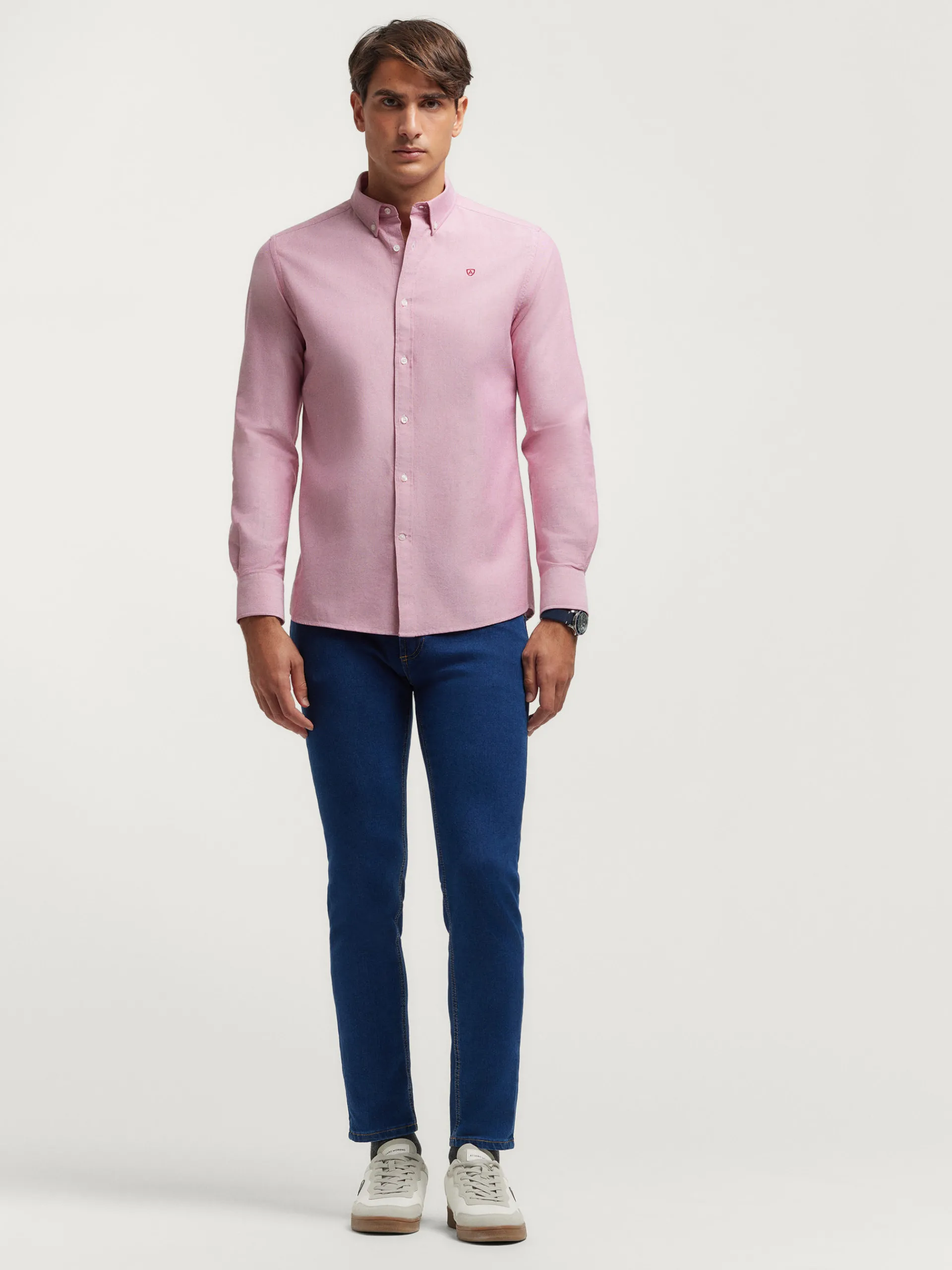 Hombre Alvaro Moreno CAMISA OXFORD SOLID