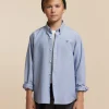 Alvaro Moreno CAMISA OXFORD SOLID KIDS