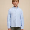 Alvaro Moreno CAMISA OXFORD SOLID KIDS
