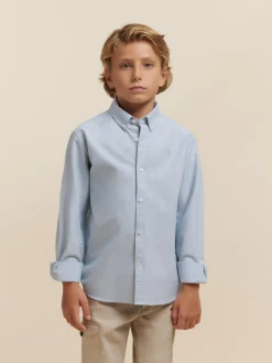 Alvaro Moreno CAMISA OXFORD SOLID KIDS
