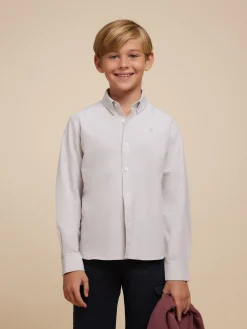 Alvaro Moreno CAMISA OXFORD SOLID KIDS
