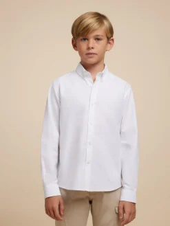 Alvaro Moreno CAMISA OXFORD SOLID KIDS