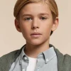 Alvaro Moreno CAMISA OXFORD SOLID KIDS