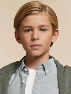 Alvaro Moreno CAMISA OXFORD SOLID KIDS
